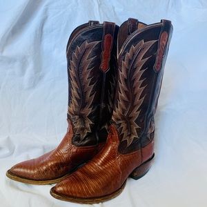 Nacona Lizard Skin Cowgirl Boots